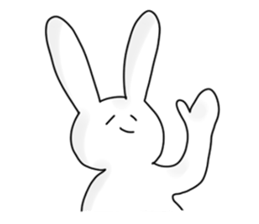 Smiling Rabby sticker #11888070