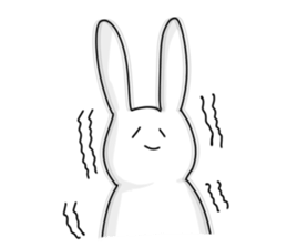 Smiling Rabby sticker #11888082
