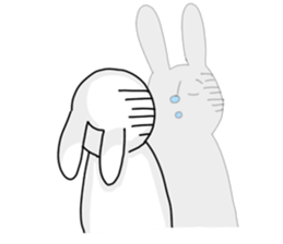 Smiling Rabby sticker #11888086