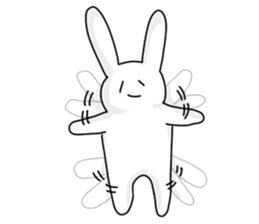 Smiling Rabby sticker #11888090