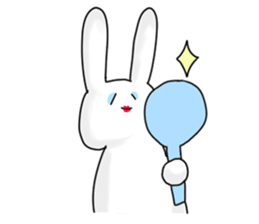 Smiling Rabby sticker #11888094