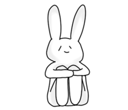 Smiling Rabby sticker #11888096