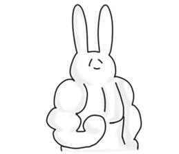 Smiling Rabby sticker #11888099