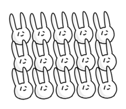 Smiling Rabby sticker #11888109