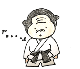 JUDO gorilla sticker #11888224