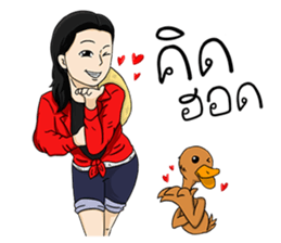 Esan Cool Girl sticker #11888558