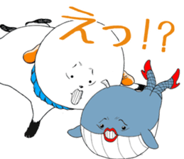 The dog which is not kept definitely sticker #11888841