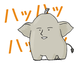 The dog which is not kept definitely sticker #11888848