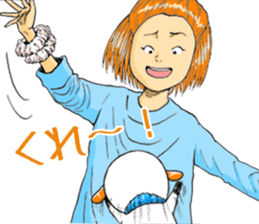 The dog which is not kept definitely sticker #11888858