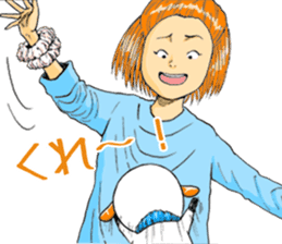 The dog which is not kept definitely sticker #11888858