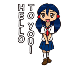 Student Mimi sticker #11889054