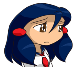 Student Mimi sticker #11889056