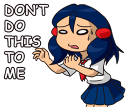 Student Mimi sticker #11889059