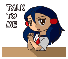 Student Mimi sticker #11889060