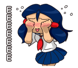 Student Mimi sticker #11889063