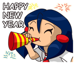 Student Mimi sticker #11889066