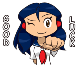 Student Mimi sticker #11889068