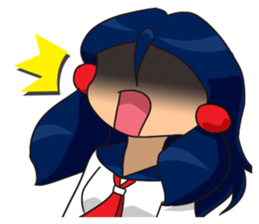 Student Mimi sticker #11889069