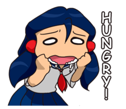 Student Mimi sticker #11889070