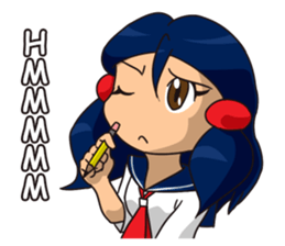 Student Mimi sticker #11889071