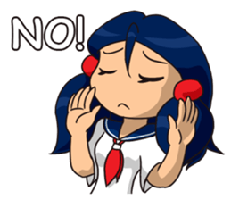 Student Mimi sticker #11889073