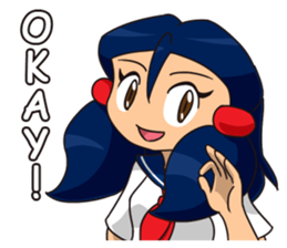 Student Mimi sticker #11889074