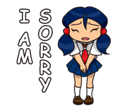 Student Mimi sticker #11889076