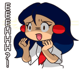 Student Mimi sticker #11889079