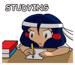 Student Mimi sticker #11889080