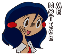 Student Mimi sticker #11889081