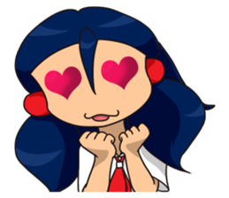 Student Mimi sticker #11889084