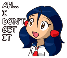 Student Mimi sticker #11889085