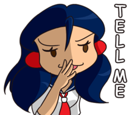 Student Mimi sticker #11889092