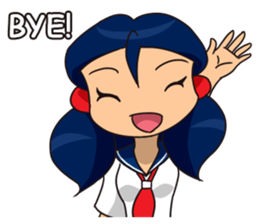 Student Mimi sticker #11889093