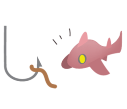 Broken-hearted seal (Shark ver.) sticker #11889200