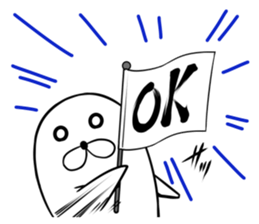 Easy seals! sticker #11889255