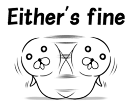 Easy seals! sticker #11889293