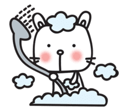 cute lovely rabbit 'Bito' (English) sticker #11889431