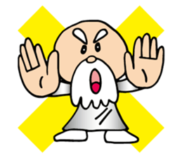 The hermit does not permit it sticker #11890091