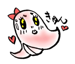 onigiri kun to uinna chan! sticker #11890238