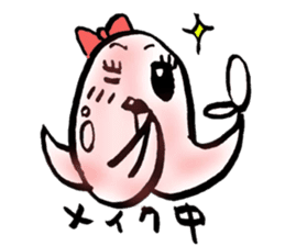 onigiri kun to uinna chan! sticker #11890242