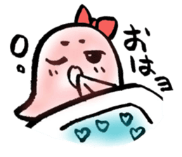 onigiri kun to uinna chan! sticker #11890260