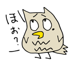 Mole-the OWL sticker #11890363