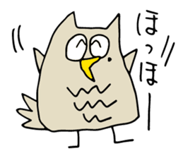 Mole-the OWL sticker #11890365