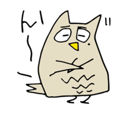 Mole-the OWL sticker #11890370