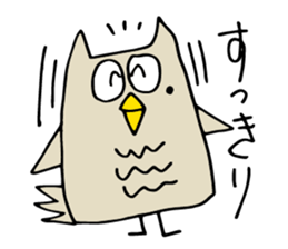 Mole-the OWL sticker #11890375