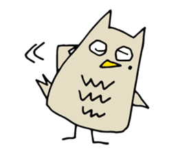 Mole-the OWL sticker #11890390