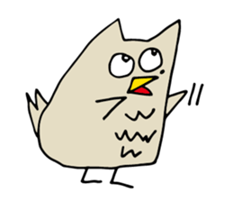 Mole-the OWL sticker #11890391