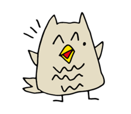 Mole-the OWL sticker #11890392