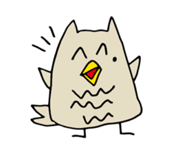 Mole-the OWL sticker #11890392
